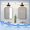 ZMH Lampe à miroir Led 8W Lampe murale Blanc neutre Noir Voir les images du produit 2