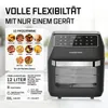 GOURMETmaxx Heißluftfritteuse 12 L Airfryer | Fritteuse mit Produktbild-Vorschau 2