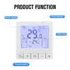 Inteligentny termostat, cyfrowy termostat pokojowy LCD Podgląd zdjęcia produktu 11