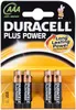 Duracell Plus Power, Baterie na jedno použití, AAA, Náhled obrázku produktu 1