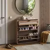 Scarpiera da ingresso Vicco Elven Rovere 80 x 85 cm con 2 Anteprima dell’immagine prodotto 5
