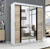 Schwebetürenschrank, 2-türig Schrank! Moderne Garderobe für Produktbild-Vorschau 1