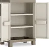 KIS Kunststoffschrank "Excellence", niedrig Sand Produktbild-Vorschau 2