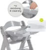Krzesełko do karmienia Hauck Alpha Plus w kolorze szarym w Podgląd zdjęcia produktu 4
