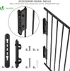 VOUNOT® Kaminschutzgitter Metall, 6 Elemente Produktbild-Vorschau 7