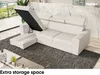 MEBLINI Schlafcouch mit Bettkasten - Ecksofa mit Produktbild-Vorschau 4