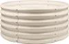 Rundes Hochbeet – 90 cm x 45 cm – Elfenbein Produktbild-Vorschau 1