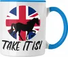 Trendation - Lustige Island Pferd Tasse mit Spruch "Take It Produktbild-Vorschau 1