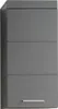 A gray wall-mounted cabinet with a handle. Anteprima dell’immagine prodotto