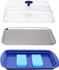 APS Thermotablett 9090 43x29cm Edelstahl Produktbild-Vorschau 14