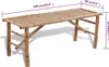 vidaXL Pivní stůl se 2 lavicemi 100 cm Bamboo Náhled obrázku produktu 5