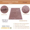 Carpetsale24 Tappeto a Pelo Alto Shaggy Unito Moderno Anteprima dell’immagine prodotto 3