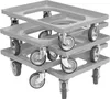 5 x Stück Transportroller für Kisten 600x400 mm 4 Produktbild-Vorschau 1