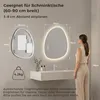 Asymetrické LED zrcadlo do koupelny, 75x55 cm, koupelnové Náhled obrázku produktu 10