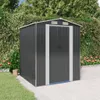 vidaXL Kůlna na nářadí antracitová 192x191x223 cm Náhled obrázku produktu 2