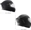 SucceBuy-Motorradhelm, Integralhelm aus Smart ABS und hoher Produktbild-Vorschau 8