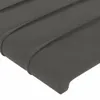 vidaXL LED Kopfteil Dunkelgrau 147x16x118/128 cm Samt -  Produktbild-Vorschau 9