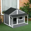 Hundehütte Outdoor-Hundehütte, inkl. Veranda, Produktbild-Vorschau 8