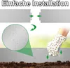 An illustration showing how to install garden edging, with a close-up of the interlocking mechanism and a hand pushing the edging into the ground. Náhled obrázku produktu