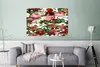 MuchoWow® Poster Blumen - Rosa - Weiß - Strauch 120x80 cm - Produktbild-Vorschau 5
