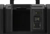 A close-up view of the control panel of a black industrial vacuum cleaner. Voir les images du produit