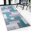 Teppich-Läufer auf Maß New York Graues Design mit Produktbild-Vorschau 1