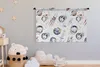 MuchoWow® Wandteppich Wandbehang Muster - Kaninchen - Produktbild-Vorschau 3