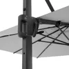 Ampelschirm Grossschirm Doppler Life 300 x 400 cm hellgrau Produktbild-Vorschau 12