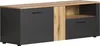 trendteam Wohnen Esteban TV-Lowboard, Anthrazit Melamin/ Produktbild-Vorschau 3