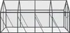 vidaXL Voliera antracite 1,79x4x1,85 m Alluminio Anteprima dell’immagine prodotto 4