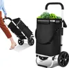 Carrello spesa pieghevole nero Bettizia, 40 kg, struttura Anteprima dell’immagine prodotto 1