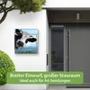 banjado Edelstahl Briefkasten mit Zeitungsfach mit Motiv Produktbild-Vorschau 4