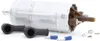 A Bosch fuel pump and its accessories are displayed on a white background. Produktbild-Vorschau