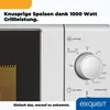 Exquisit Mikrowelle MW 900-030G silber | Grill | max. 1000 Produktbild-Vorschau 8