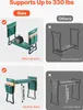VEVOR kolenná lavica 590x290x490mm, kolenný vankúš 152 mm, Náhľad obrázku produktu 4