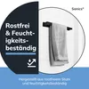 Sanics Manta Handtuchhalter Ohne Bohren Schwarz 60 CM - Produktbild-Vorschau 8