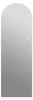 LED-spiegel, 150x50 cm, met verlichting – Bogenvormige Productafbeelding-voorbeeld 10