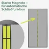 Tenda magnetica della porta della zanzariera - zanzariera Anteprima dell’immagine prodotto 4