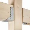 Balkenschuhe innen 80 x 120 x 2,0 mm verzinkt, Typ B Produktbild-Vorschau 3