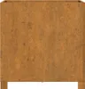vidaXL Pflanzkübel mit Beinen 2 Stk. Rostig 50x50x50 cm Produktbild-Vorschau 5