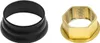 A black ring-shaped object and a gold hexagonal nut are shown side-by-side on a white background. Podgląd zdjęcia produktu