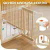 5,6 M Laufgitter Baby Faltbar Holz Mit Tür, Produktbild-Vorschau 7
