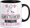 Hundetrainerin Geschenk Tasse Becher Die Frau Die Allen Produktbild-Vorschau 1