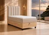 Trinity K-1 Einzelbett 100x200 Beige| Boxspringbett mit Produktbild-Vorschau 1