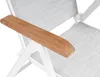 A close-up view of the armrest of a chair. Produktbild-Vorschau