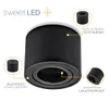 Sweet LED Aufbaustrahler Aufbauspot flach 5W Aufputz rund Produktbild-Vorschau 3