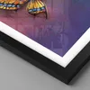 Gerahmtes Poster - Schwarzer Rahmen - Schmetterling bunt Produktbild-Vorschau 2