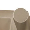 Tischdecke 160x160 cm beige natur Leinenoptik Produktbild-Vorschau 2