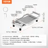 A diagram of a cheese slicer with labels and dimensions. Voir les images du produit