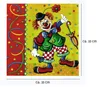 20 serviettes 33 x 33 cm, "Clown Voir les images du produit 3